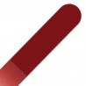 Plain Red color glass nail files