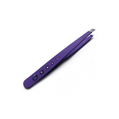Tweezer Swarovski purple